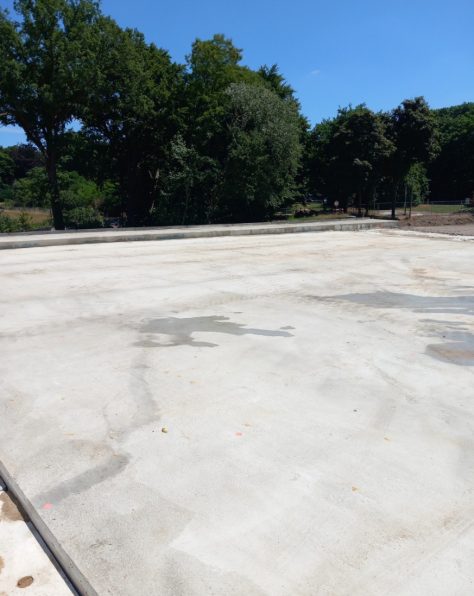 Hydrofugeren van een betonnen onderdeel