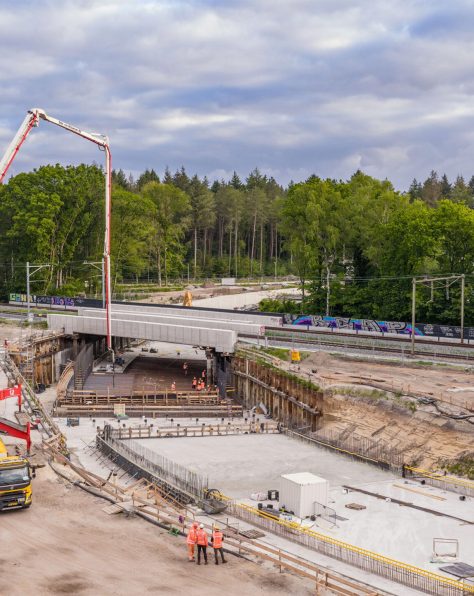 Spoorviaduct Maasbergen